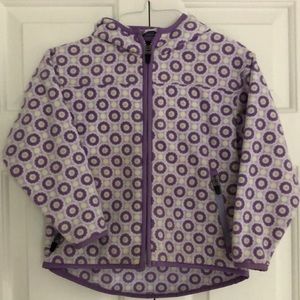 Lands’ End Full Zip Fleece Hooded Jacket